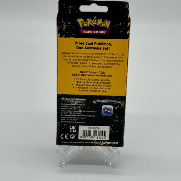 New Factory Sealed Pokemon Knock Out Collection Yellow Box - Picture 2 of 5